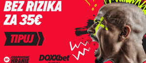 Stavte si do 30. septembra až za 35 € bez rizika. Stavte si do 30. septembra až za 35 € bez rizika.