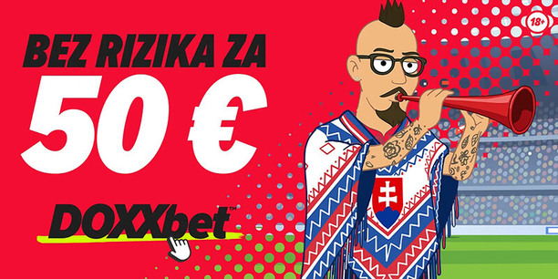 Stav si v&nbsp;DOXXbet za&nbsp;50 eur bez&nbsp;rizika