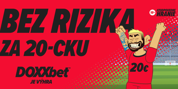 Získajte 20-eurovú stávku bez rizika TU.