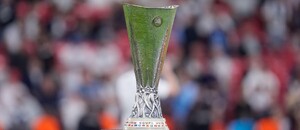Trofej pre víťaza Európskej ligy. Trofej pre víťaza Európskej ligy.