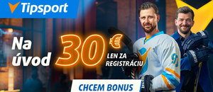 Získaj bonus 30 € len za registráciu