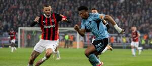 Trnava vs. Slovan, na fotke Erik Sabo a Rahim Ibrahim