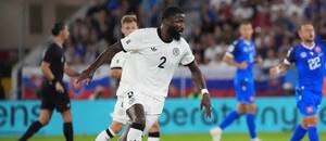 Nemecký stopér Antonio Rüdiger má za sebou hrôzostrašný zápas proti Slovensku.