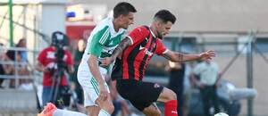 Skalický stopér Oliver Podhorin (vľavo) a útočník trnavský útočník Michal Ďuriš počas zápasu MFK Skalica vs. FC Spartak Trnava v 5. kole Niké ligy 2024/25 Skalický stopér Oliver Podhorin (vľavo) a útočník trnavský útočník Michal Ďuriš počas zápasu MFK Skalica vs. FC Spartak Trnava v 5. kole Niké ligy 2024/25