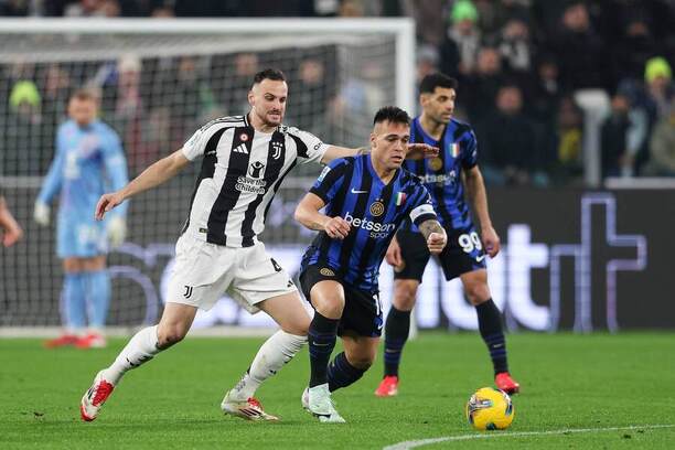 Federico Gatti (Juventus) a Lautaro Martínez (Inter).