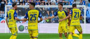 Mátyás Kovács (FC Košice) na snímke druhý sprava. Mátyás Kovács (FC Košice) na snímke druhý sprava.