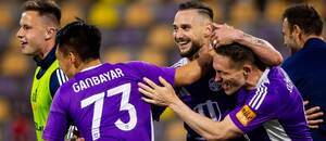 Futbalisti KFC Komárno.