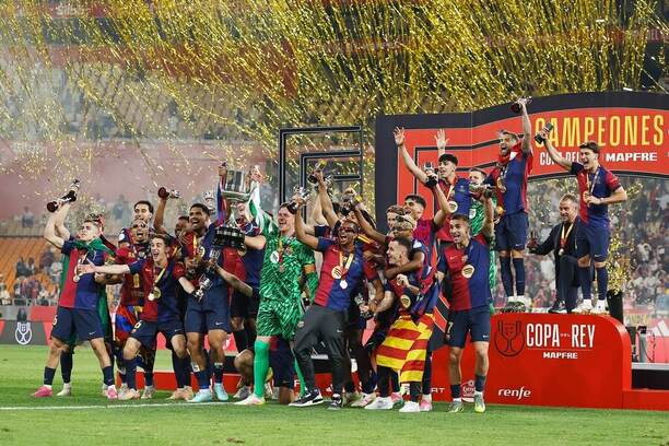 Barcelona ako posledný víťaz Copa del Rey Barcelona ako posledný víťaz Copa del Rey