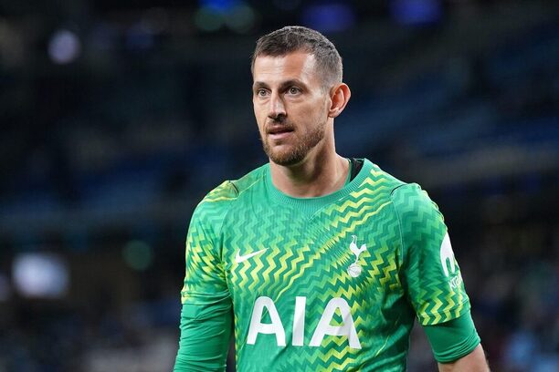Martin Dúbravka v&nbsp;drese Tottenhamu