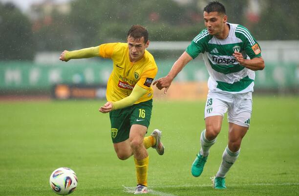 Patrik Iľko (Žilina) a Mario Šuver (Skalica)