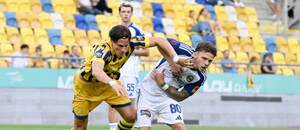 Maté Tuboly (DAC) a Ben Cottrell (Michalovce)