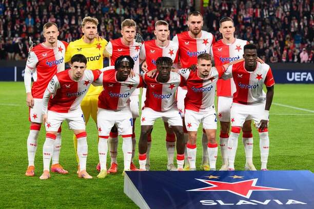 Futbalisti Slavie Praha