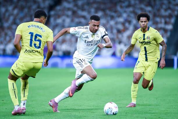 Kylian Mbappé (Real Madrid), Santiago Mourino a&nbsp;Tajon Buchanan (obaja Villarreal)