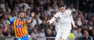 José Luis Gayá (Valencia) a Federico Valverde (Real Madrid)