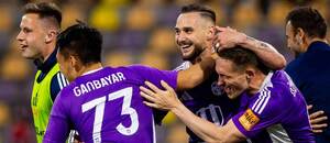 Radosť hráčov KFC Komárno.