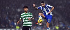 Alan Varela (Porto) a Luis Suárez (Sporting)
