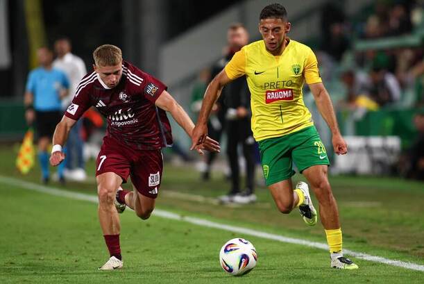 Roland Galčík (Podbrezová) a&nbsp;Kristián Bari (Žilina)