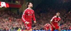 Dominik Szoboszlai a Ibrahima Konate