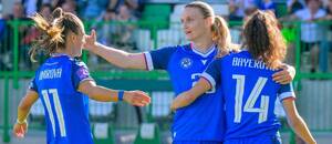 Slovenské futbalistky.