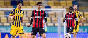 Dunajská Streda vs. Trnava. Na fotke Máté Tuboly (DAC) a Luka Khorkheli (Trnava).