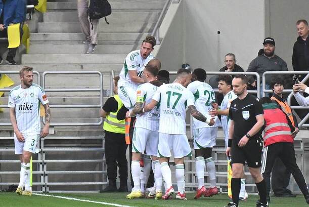 Futbalisti Tatrana Prešov.