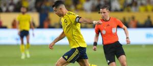 Cristiano Ronaldo počas jedného zo zápasov v drese saudskoarabského tímu Al-Nassr