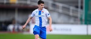Pravý krídelník David Buchta (FC Baník Ostrava)