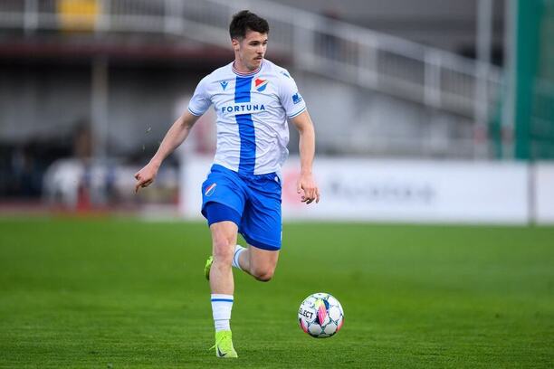Pravý krídelník David Buchta (FC Baník Ostrava)
