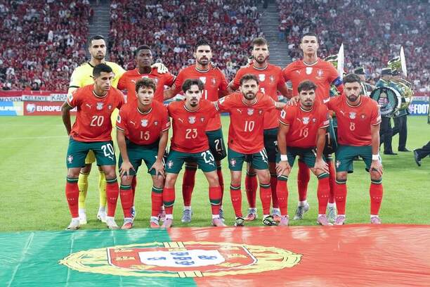Zostava Portugalska v kvalifikácii na MS vo futbale 2026.