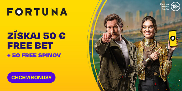 Stav si na&nbsp;futbal za&nbsp;50 € zadarmo