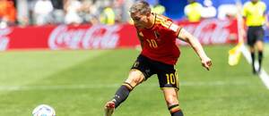 Ľavý krídelník Belgicka Leandro Trossard počas zápasu proti Egyptu v 1. kole skupiny G na MS vo futbale 2026