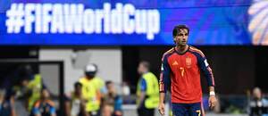 Ferran Torres (Španielsko) počas prvého kola MS vo futbale 2026.