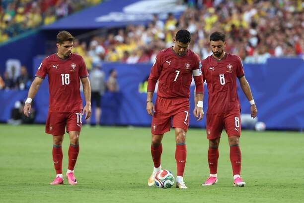 Pedro Neto, Cristiano Ronaldo a&nbsp;Bruno Fernandes na&nbsp;MS vo&nbsp;futbale 2026