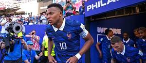 Francúzsky futbalista Kylian Mbappé.