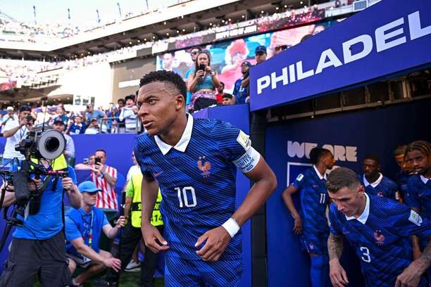 Francúzsky futbalista Kylian Mbappé.