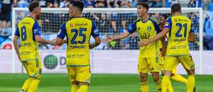 Gólová radosť futbalistov FC Košice počas v nikéligovom zápase