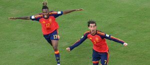 Radosť Ferrana Torresa a Nica Williamsa vo finále MS vo futbale 2026