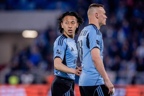 Daiki Matsuoka (vľavo) a&nbsp;Nino Marcelli, ŠK Slovan Bratislava