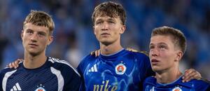 Leo Hofstädter, Alexej Maroš a Matúš Tomáško (ŠK Slovan Bratislava)