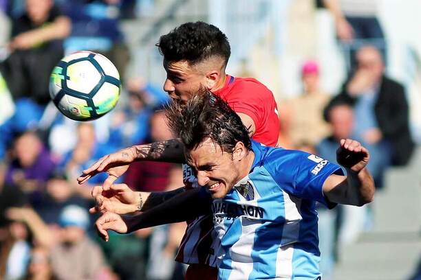 Atl. Madrid vs. Malaga z&nbsp;roku 2018.
