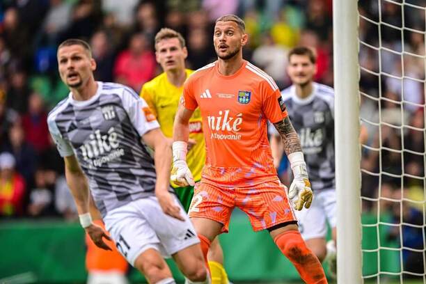 Brankár FC Košice Matúš Kira.