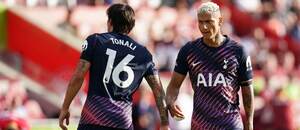 Sandro Tonali a Richarlison (Tottenham)