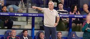 José Mourinho na lavičke Realu Madrid