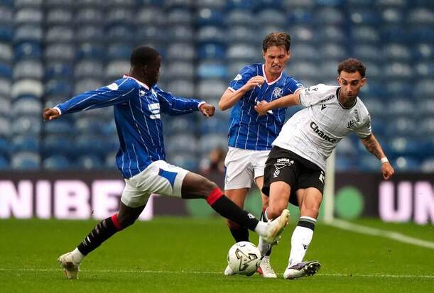 Sebastian Nebyla v&nbsp;drese Jablonca proti Rangers