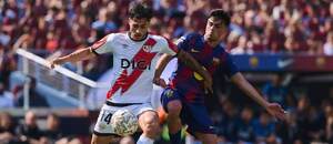 Zápas Barcelona vs. Vallecano v La Lige z marca 2026.