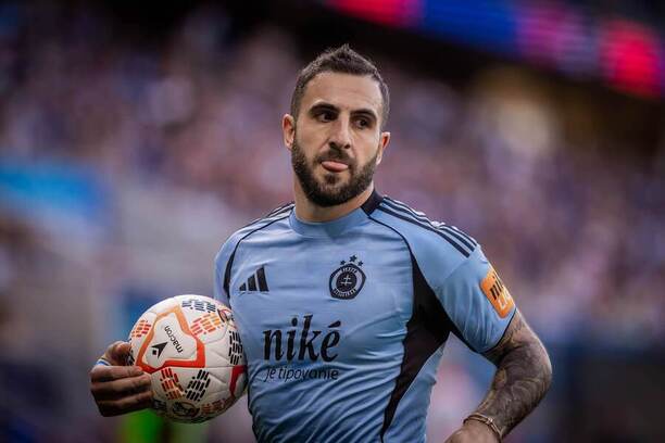 Tigran Barseghjan (ŠK Slovan Bratislava).