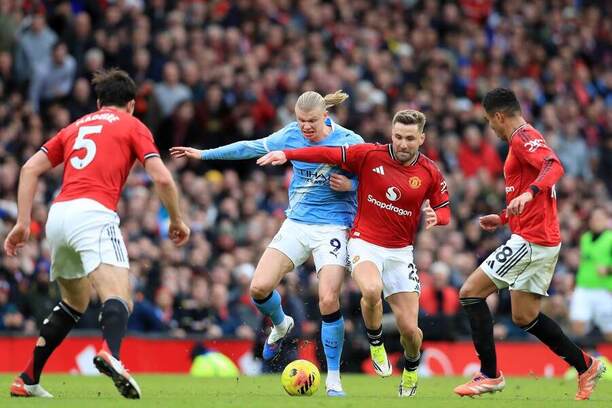 Man Utd vs. Man City v&nbsp;4. kole Premier League