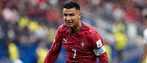 Cristiano Ronaldo v drese Portugalska.