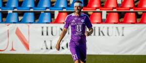 Obranca KFC Komárno Róbert Pillár