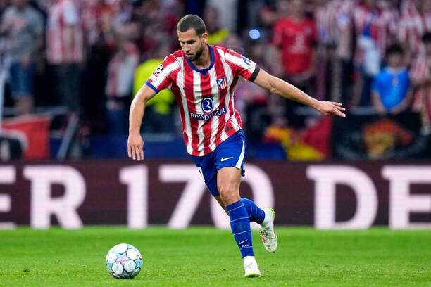 Slovenský obranca Atlética Madrid Dávid Hancko počas zápasu Atlético Madrid vs. Manchester United FC v&nbsp;2. kole Ligy majstrov UEFA 2026/2027